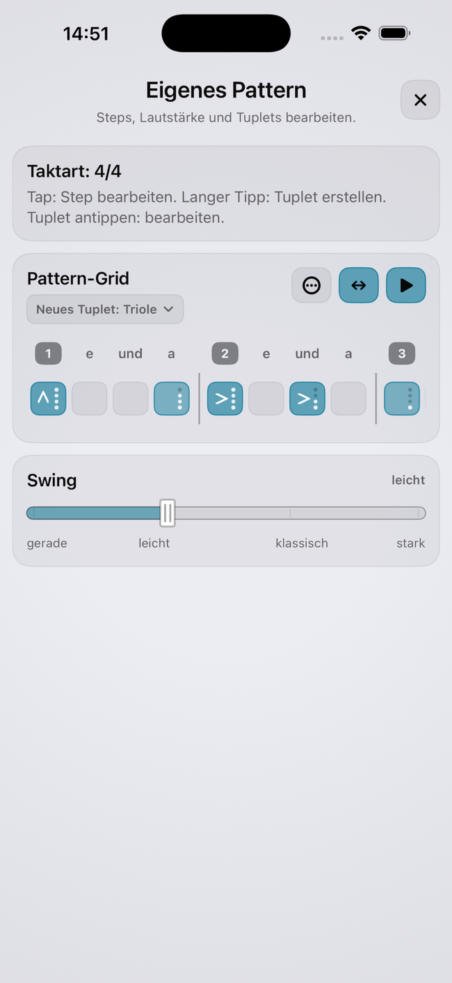 Eigener Pattern-Editor